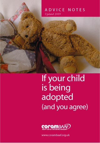 If your child is being adopted (and you agree) Cover Image