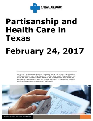 Partisanship and Health Care in Texas Cover Image
