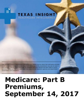 Medicare: Part B Premiums Cover Image