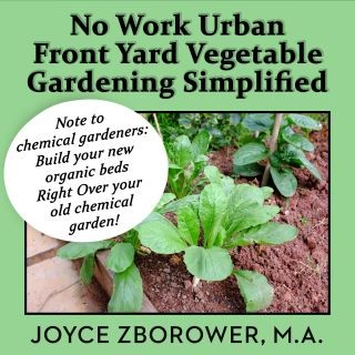 No Work Urban Front Yard Vegetable Gardening Simplified -- The Easiest Way to Get Fresh Tasty Organic Veggies for Your Whole Family and Other Gardening Information Cover Image