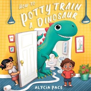 How to Potty Train a Dinosaur Cover Image