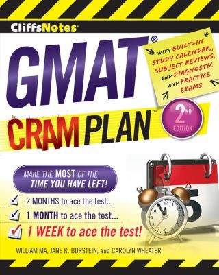CliffsNotes GMAT Cram Plan, 2nd Edition Cover Image