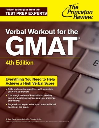 Verbal Workout for the GMAT, 4th Edition  Cover Image