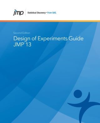JMP 13 Design of Experiments Guide, Second Edition Cover Image
