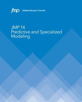 JMP 14 Predictive and Specialized Modeling Cover Image