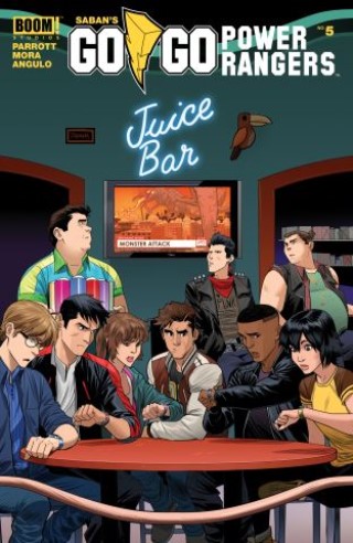 Saban's Go Go Power Rangers #5 Cover Image