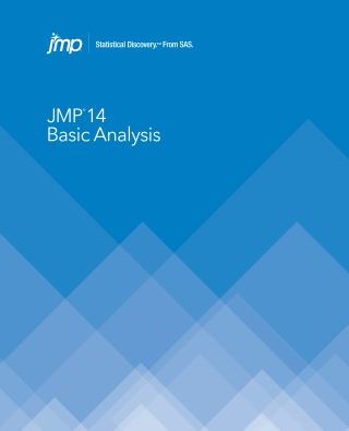 JMP 14 Basic Analysis Cover Image