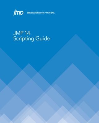 JMP 14 Scripting Guide Cover Image