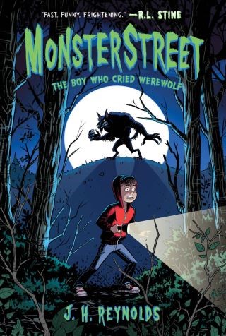 Monsterstreet #1: The Boy Who Cried Werewolf Cover Image