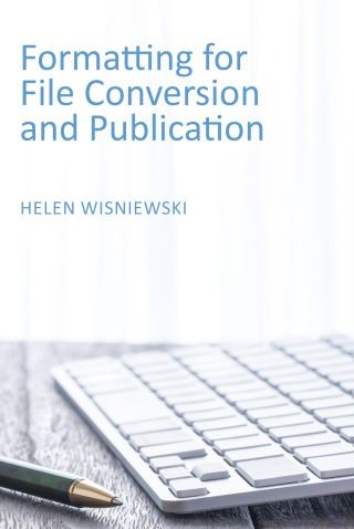 Formatting for File Conversion and Publication Cover Image
