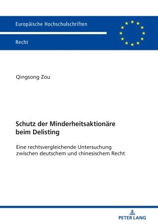 Schutz der Minderheitsaktionaere beim Delisting Cover Image