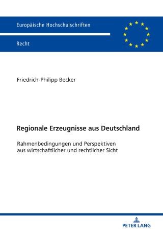Regionale Erzeugnisse aus Deutschland Cover Image