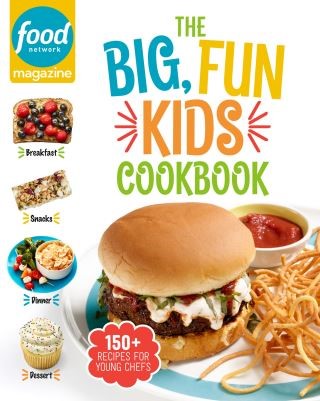 Food Network Magazine The Big, Fun Kids Cookbook Cover Image