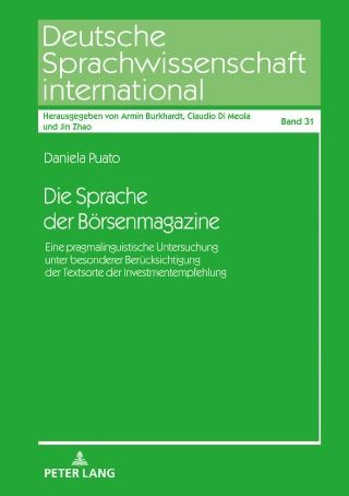 Die Sprache der Boersenmagazine Cover Image