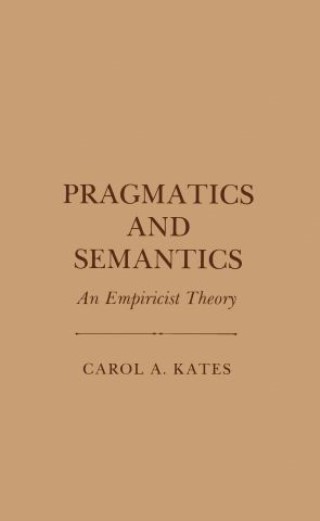 Pragmatics and Semantics Cover Image