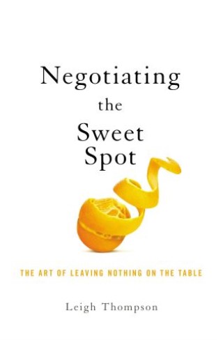 Negotiating the Sweet Spot Cover Image