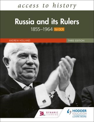 Access to History: Russia and its Rulers 18551964 for OCR, Third Edition Cover Image