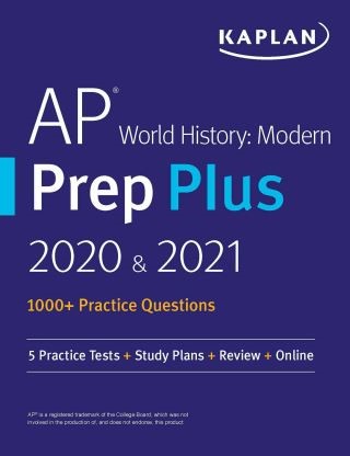 AP World History Modern Prep Plus 2020 & 2021 Cover Image