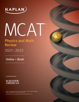 MCAT Physics and Math Review 2021-2022 Cover Image