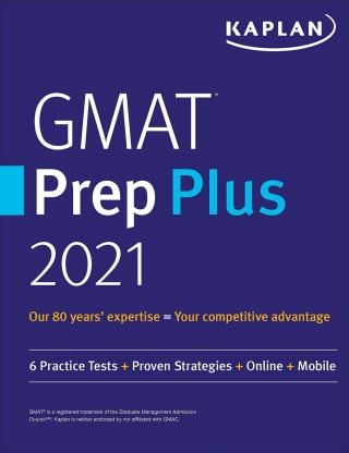 GMAT Prep Plus 2021 Cover Image