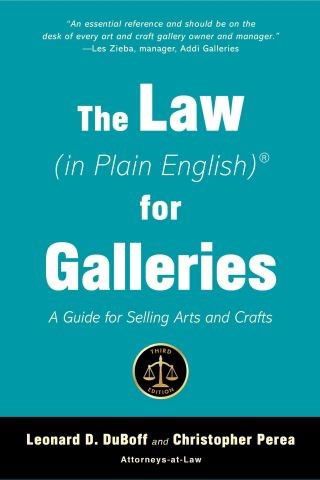The Law (in Plain English) for Galleries Cover Image