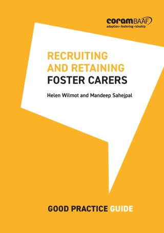 Recruiting and retaining foster carers Cover Image