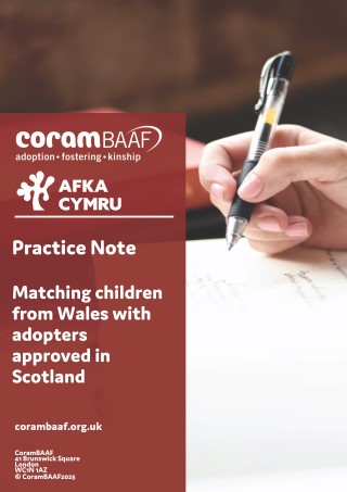 Matching children from Wales with adopters approved in Scotland Cover Image