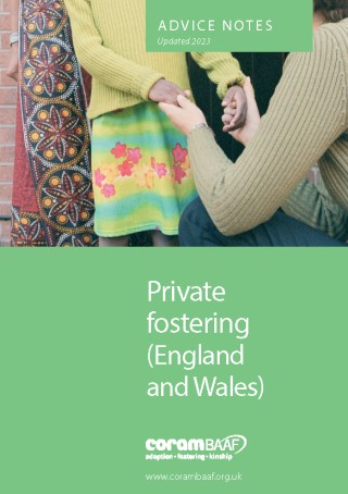 Private fostering Cover Image