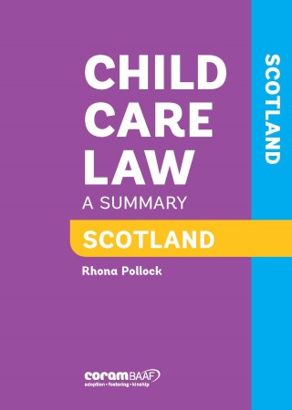 Child care law Scotland Cover Image