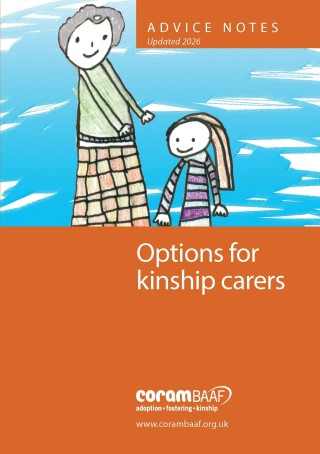 Options for kinship carers (England and Wales) Cover Image